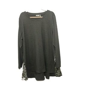 Logo by Lori Goldstein Womens 2X Green